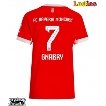 Bayern Munich Serge Gnabry #7 Replica Home Shirt Ladies 2025-26 Short Sleeve
